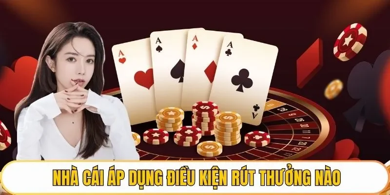 Nhà cái áp dụng điều kiện rút thưởng nào