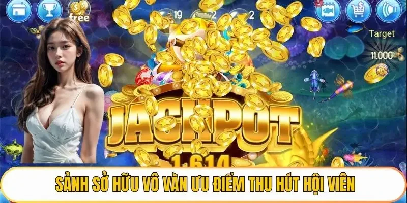 Sảnh sở hữu vô vàn ưu điểm thu hút hội viên