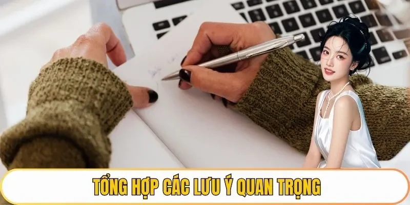 Tổng hợp các lưu ý quan trọng